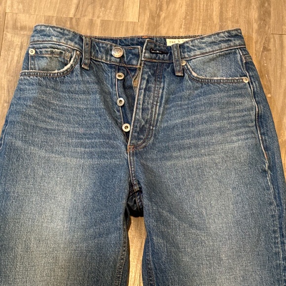 Rag & Bone X Revolve Alex High Rise Straight in Norwalk NWOT - Picture 8 of 15